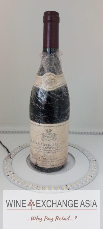 (image for) Domaine Xavier Liger-Belair NSG 1er Cru Les Saint-Georges 2001 (Soiled label)